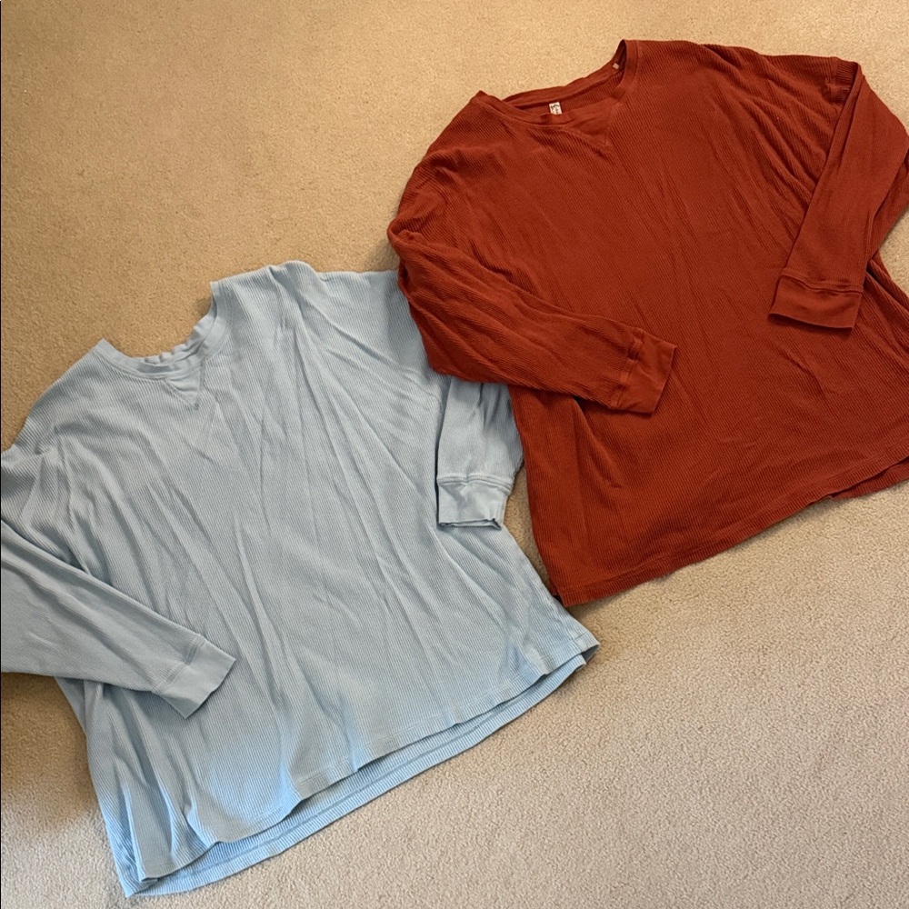 Free People thermal Long Sleeve bundle